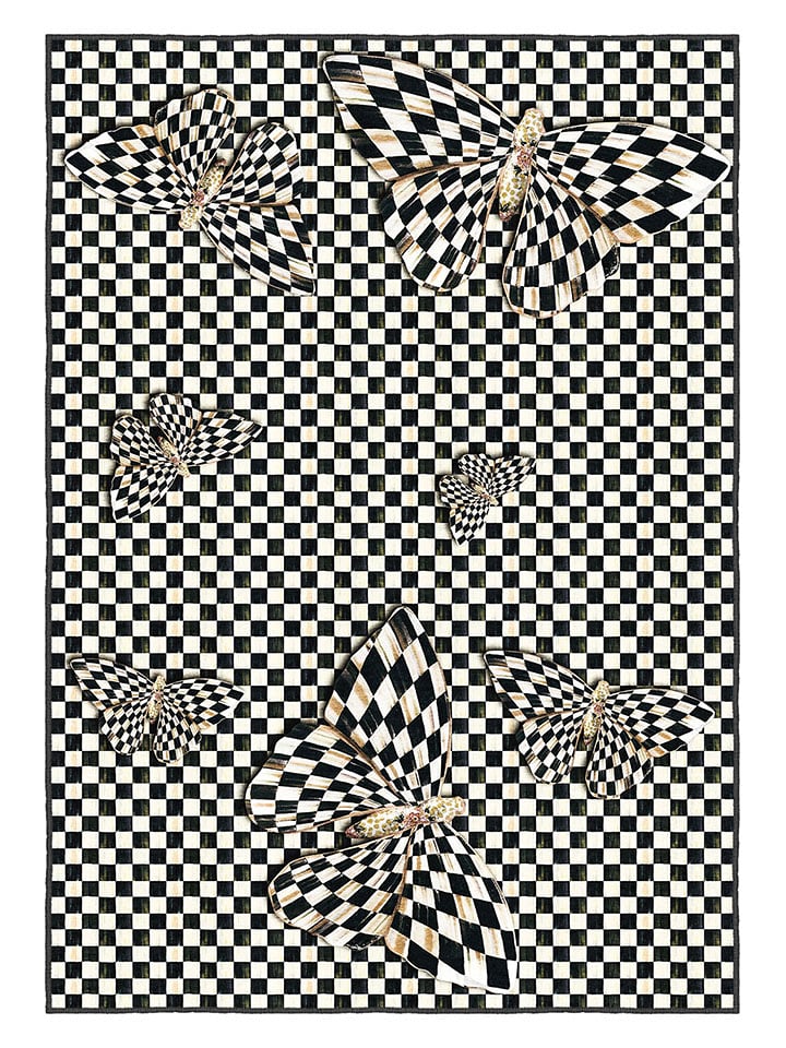 CARPET DIEM Dywan w kolorze kremowo-czarnym rozmiar: 100x150 cm