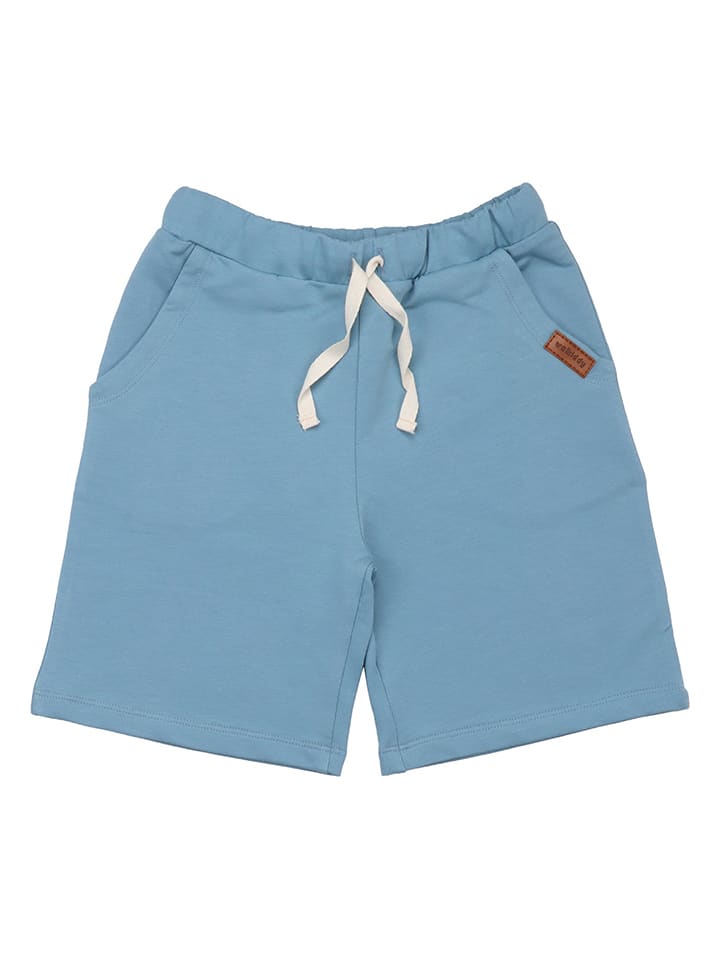 Walkiddy Szorty dresowe w kolorze błękitnym rozmiar: 146