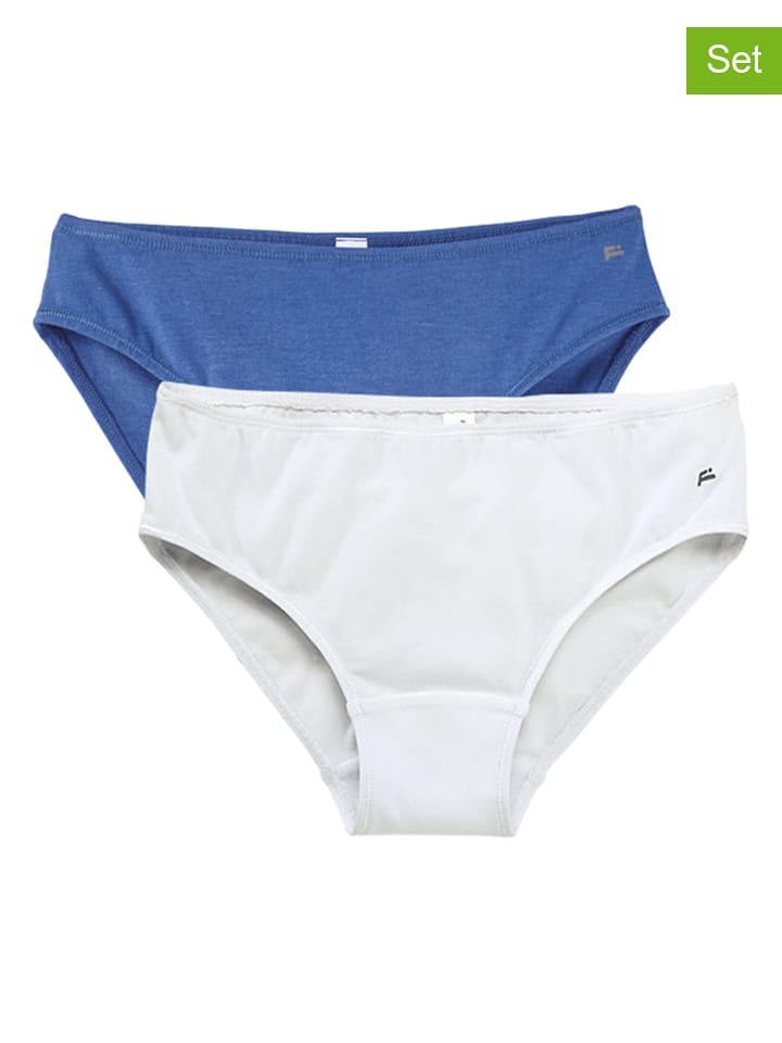 JAKO-O Majtki (2 pary) w kolorze niebieskim i białym rozmiar: 176/182