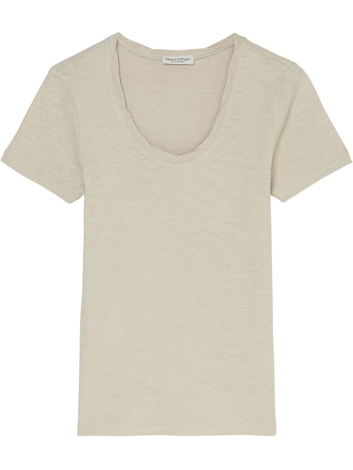 Marc O'Polo Koszulka w kolorze beżowym rozmiar: XXL