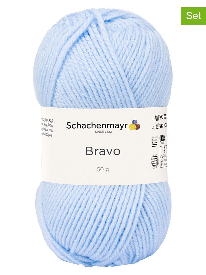 Schachenmayr since 1822 Przędza z tworzywa sztucznego (20 szt.) w kolorze błękitnym - 20 x 50 g rozmiar: onesize