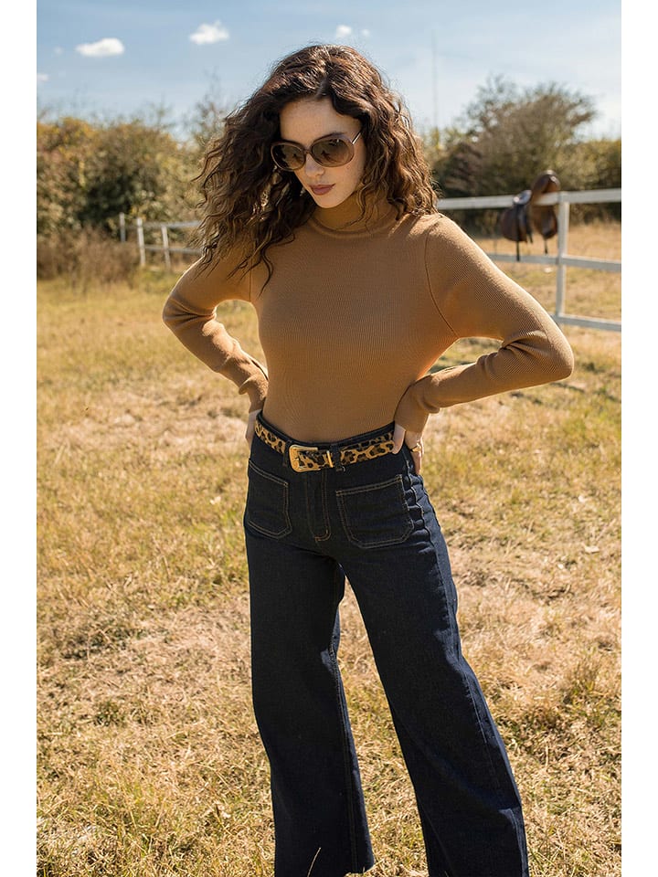 Milan Kiss Golf w kolorze jasnobrązowym rozmiar: S