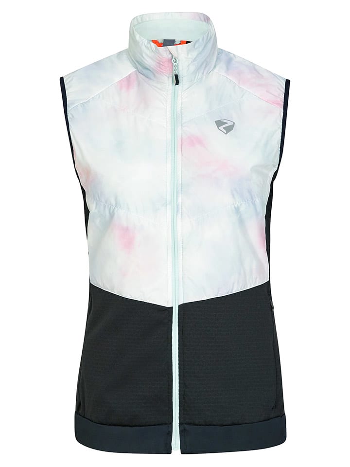 Ziener Kamizelka funkcyjna "Nanja" w kolorze czarno-błękitnym rozmiar: 36