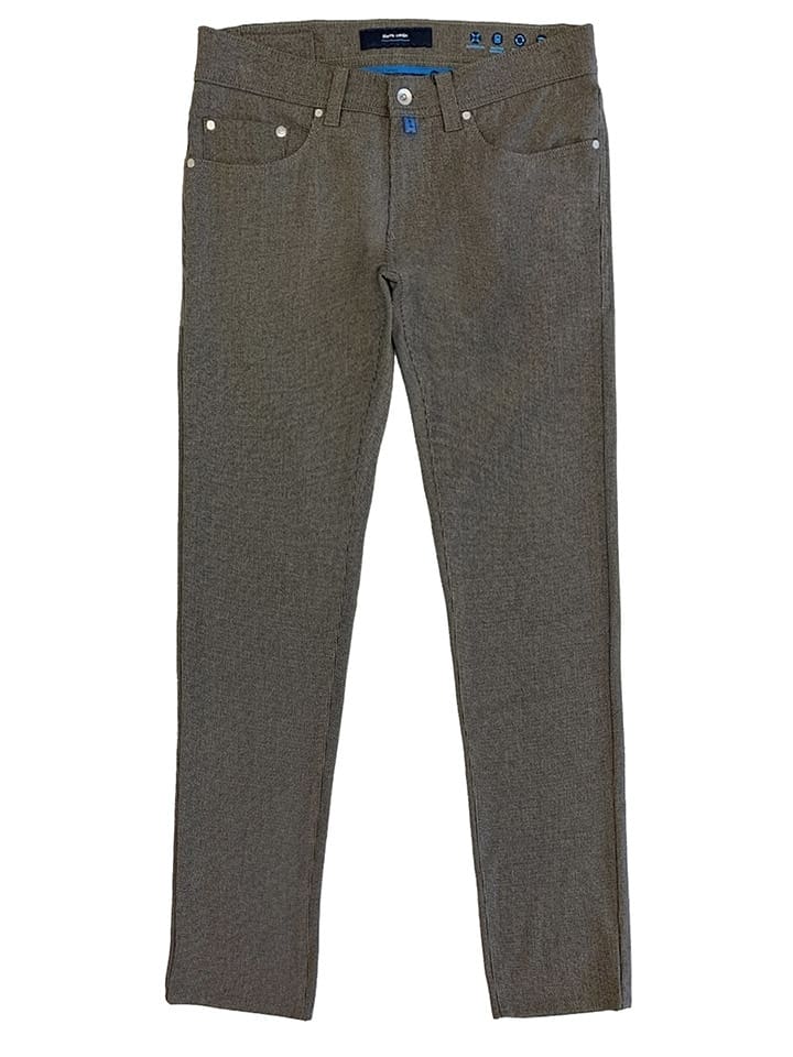 Pierre Cardin Dżinsy "Lyon" - Tapered fit - w kolorze szarym rozmiar: W33/L30