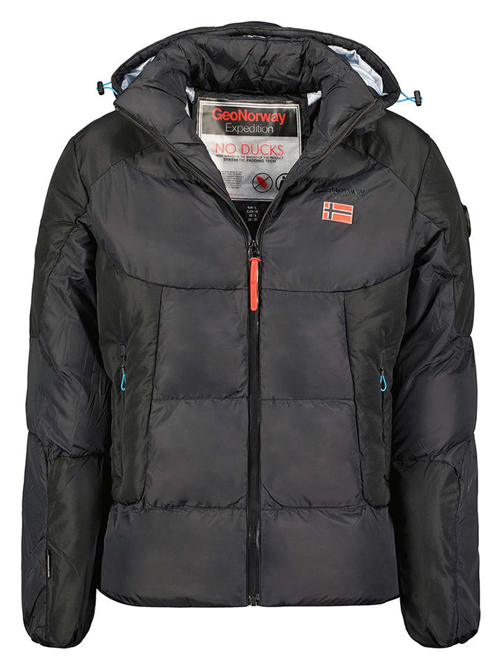 Geographical Norway Parka "Casidan" w kolorze czarnym rozmiar: L