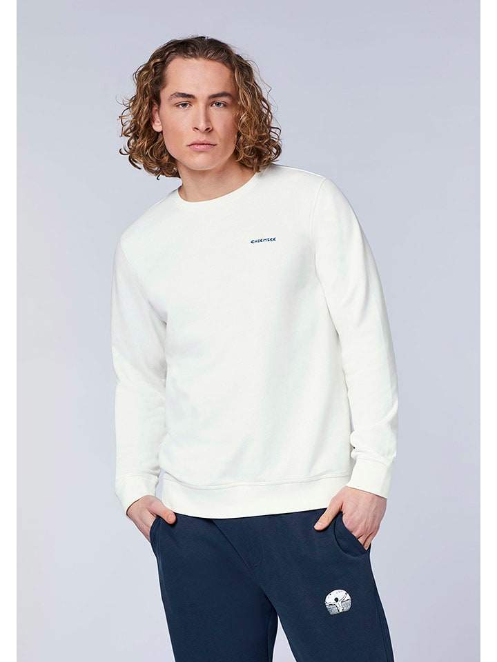 Chiemsee Bluza "Zwiko" w kolorze kremowym rozmiar: M