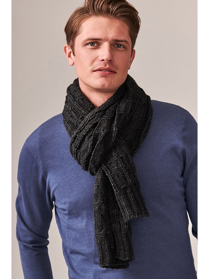 TATUUM Szalik w kolorze ciemnoszarym - 210 x 35 cm rozmiar: onesize