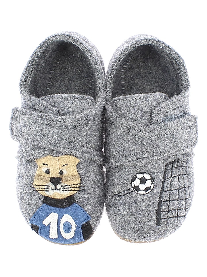 Living Kitzbühel Kapcie w kolorze szarym rozmiar: 25