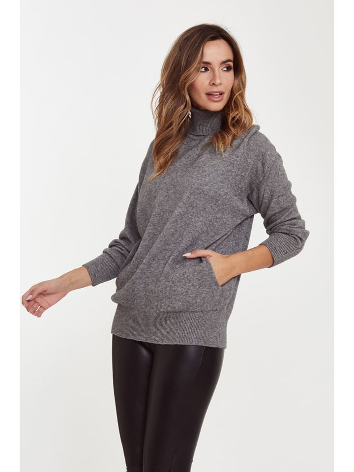 GERARD PASQUIER Sweter "Arum" w kolorze szarym rozmiar: S