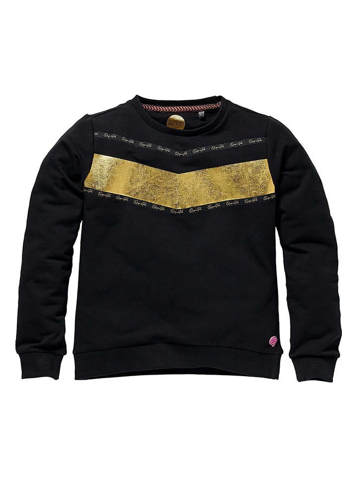 Bluza "Kennedy" w kolorze złoto-czarnym