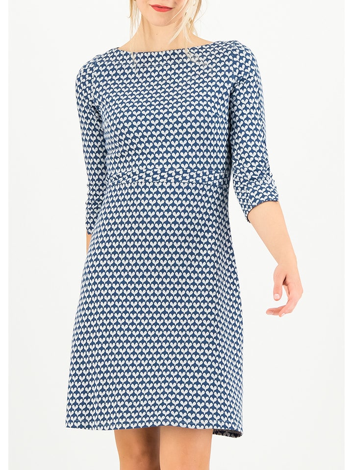 Blutsgeschwister Sukienka "Mod a Hula" w kolorze granatowo-błękitnym rozmiar: XXL