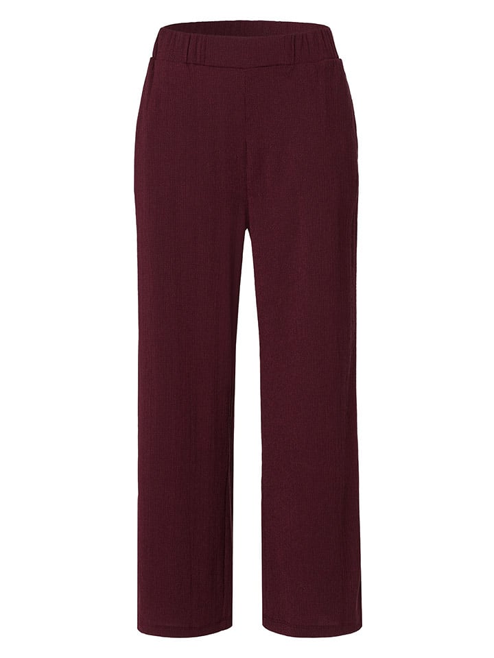 Spodnie w kolorze bordowym