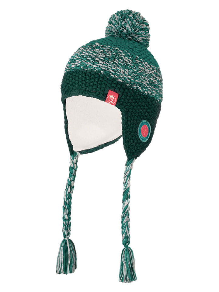 Trollkids Czapka "Borgund" w kolorze zielonym rozmiar: 52-56 cm