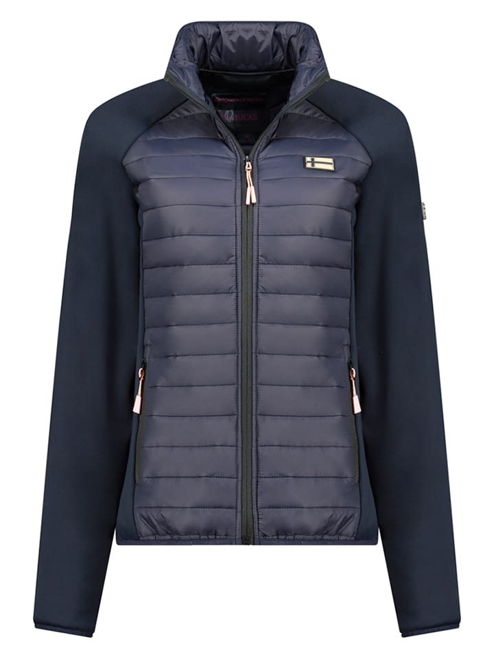 Geographical Norway Kurtka polarowa "Tour" w kolorze granatowym rozmiar: M