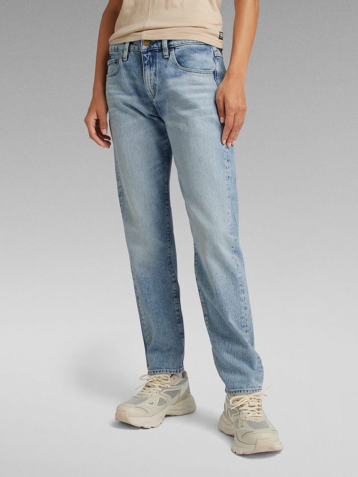 G-Star Dżinsy - Boyfriend fit - w kolorze błękitnym rozmiar: W27/L32