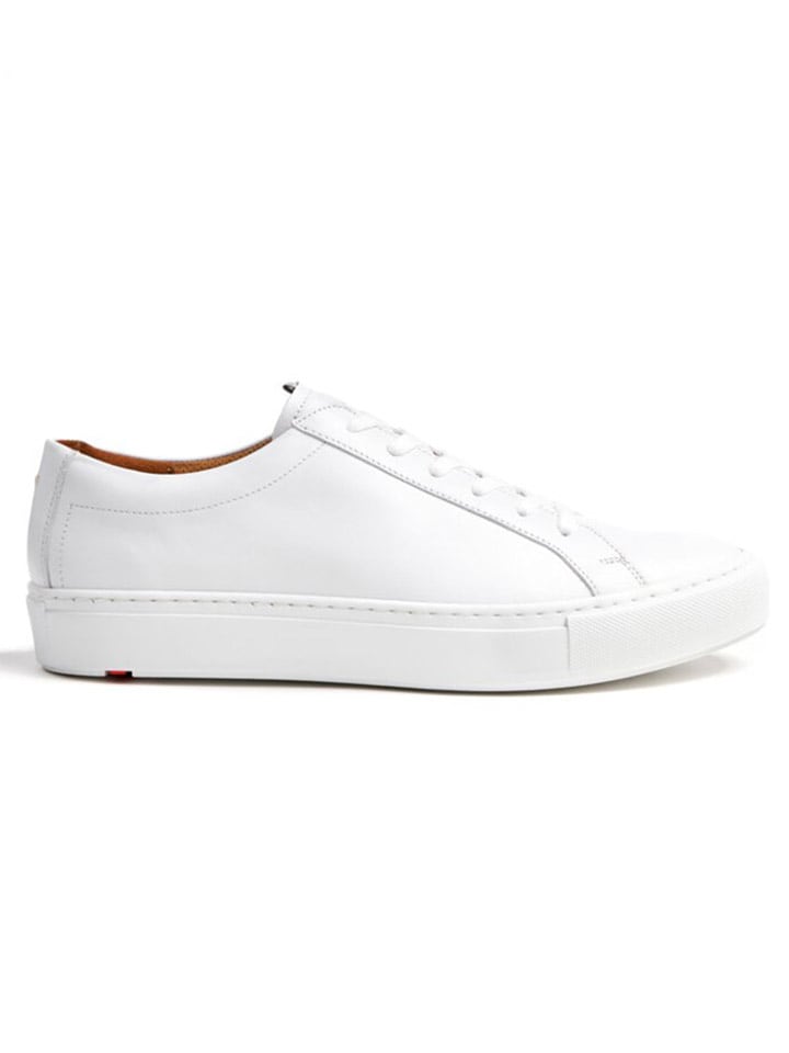 LLOYD Skórzane sneakersy "Abel" w kolorze białym rozmiar: 46