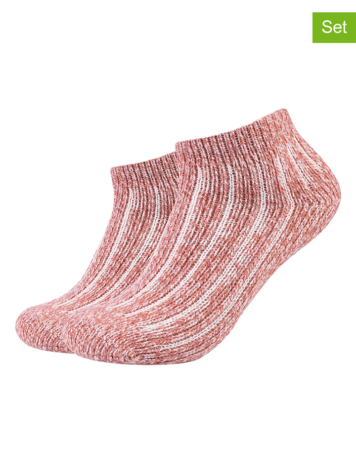 s.Oliver Skarpety (2 pary) w kolorze jasnoróżowym rozmiar: 39-42