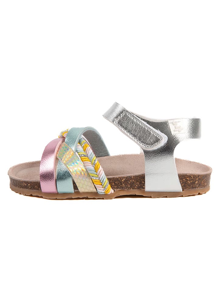 billowy Sandały "Rosso" w kolorze srebrnym rozmiar: 31