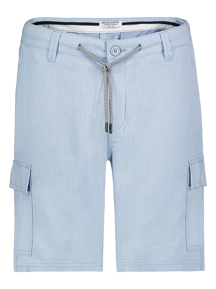 Eight2Nine Bojówki w kolorze błękitnym rozmiar: W31