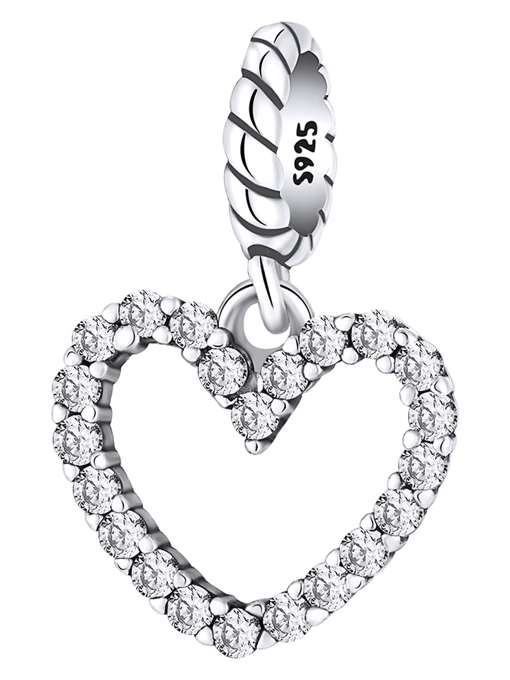 Srebrna zawieszka z cyrkoniami