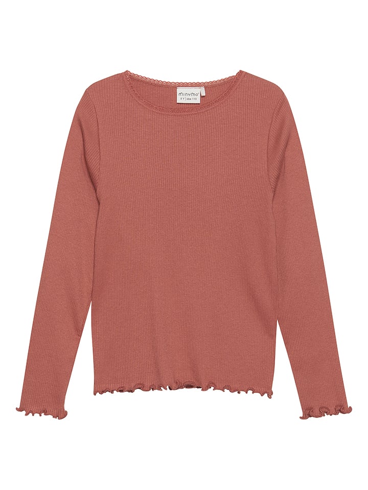 Minymo Koszulka w kolorze szaroróżowym rozmiar: 116