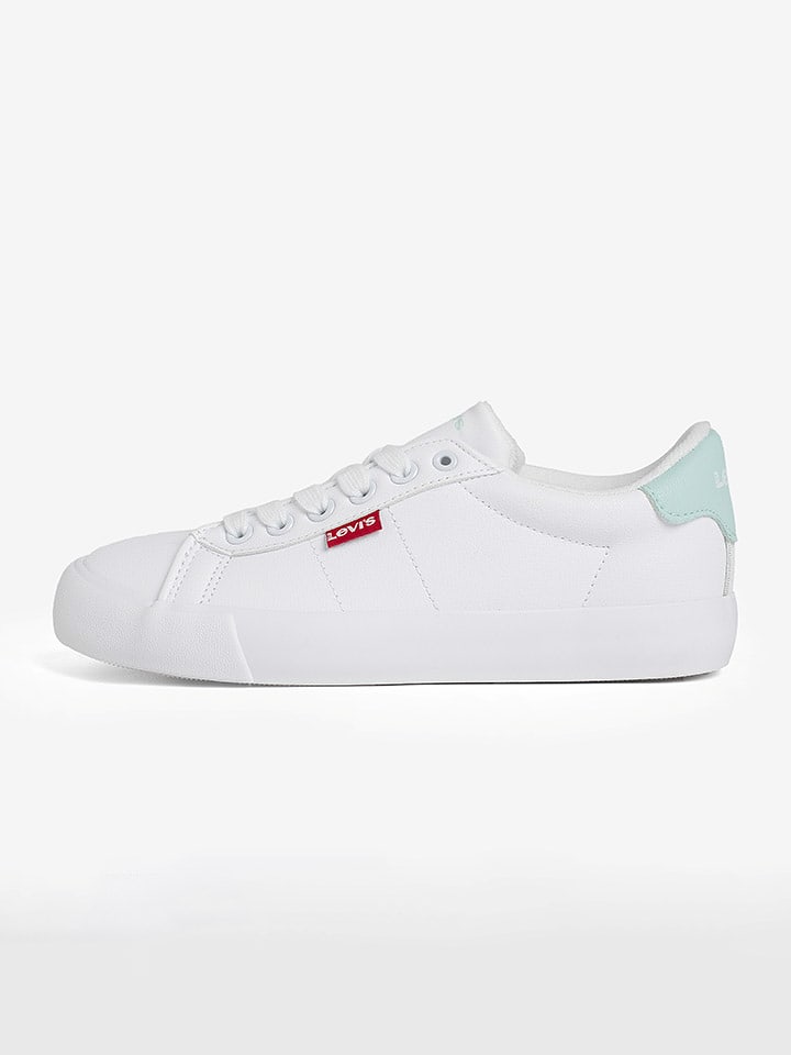 Levi's Kids Sneakersy "New Harrison" w kolorze biało-błękitnym rozmiar: 39