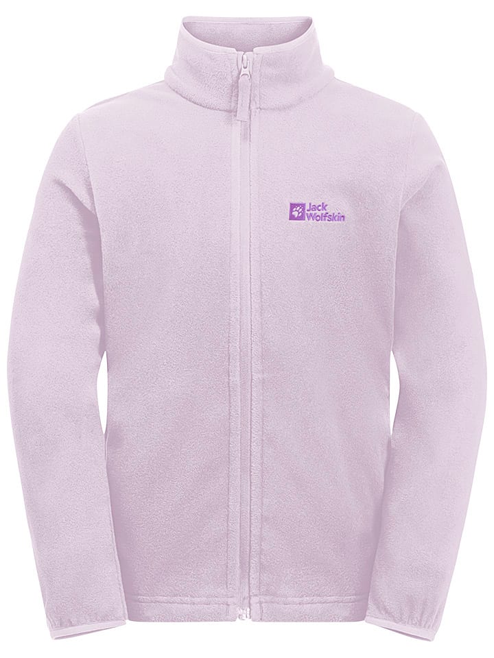 Jack Wolfskin Kurtka polarowa "Taunus" w kolorze fioletowym rozmiar: 116