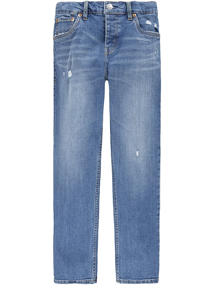 Levi's Kids Dżinsy "501" - Regular fit - w kolorze niebieskim rozmiar: 152