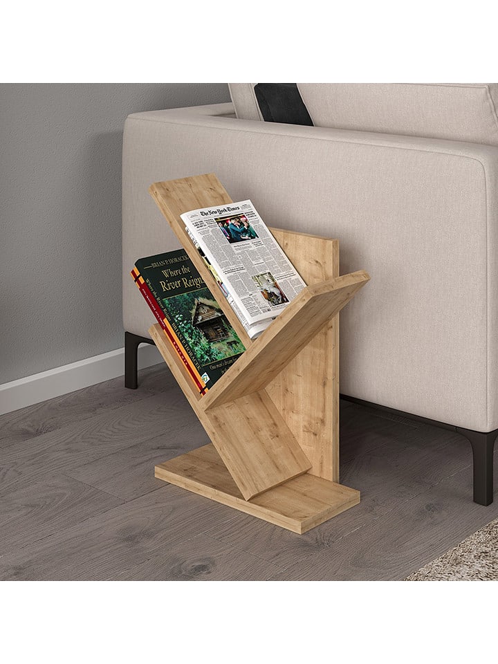 Scandinavia Concept Regał w kolorze brązowym na książki - 31 x 48 x 14,5 cm rozmiar: onesize