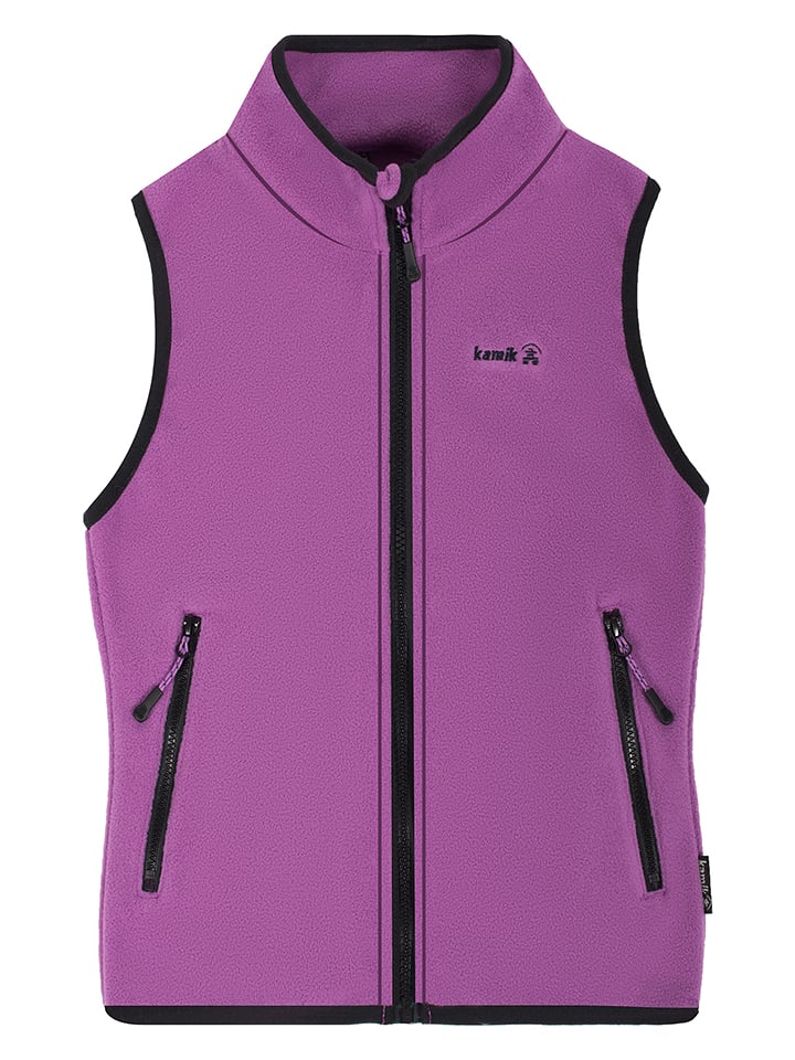 Kamik Kamizelka polarowa "Dawn" w kolorze jasnofioletowym rozmiar: 152