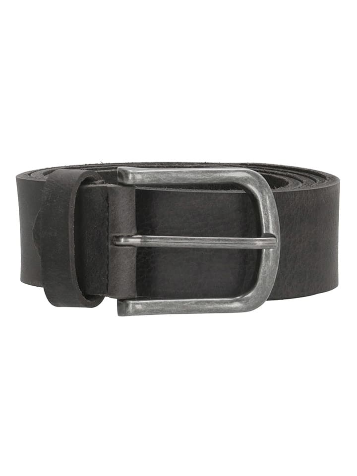 HIDE & STITCHES Skórzany pasek w kolorze czarnym rozmiar: 95