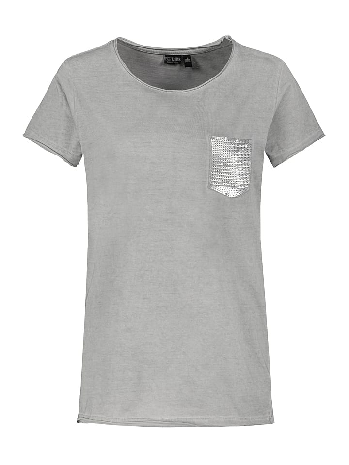 Eight2Nine Koszulka w kolorze jasnoszarym rozmiar: XS