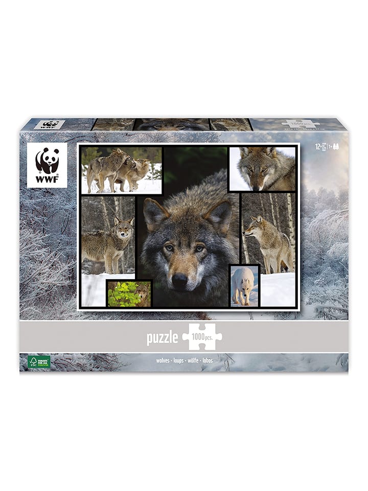 ambassador 1000-częściowe puzzle "Wolves" - 12+ rozmiar: onesize