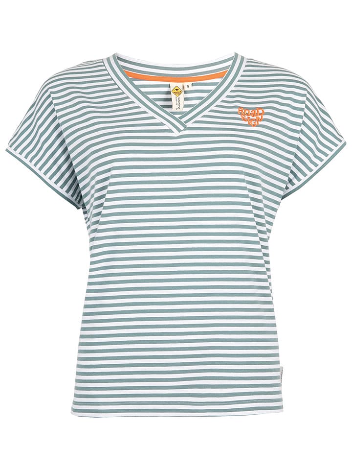 Roadsign Koszulka w kolorze szaro-białym rozmiar: L