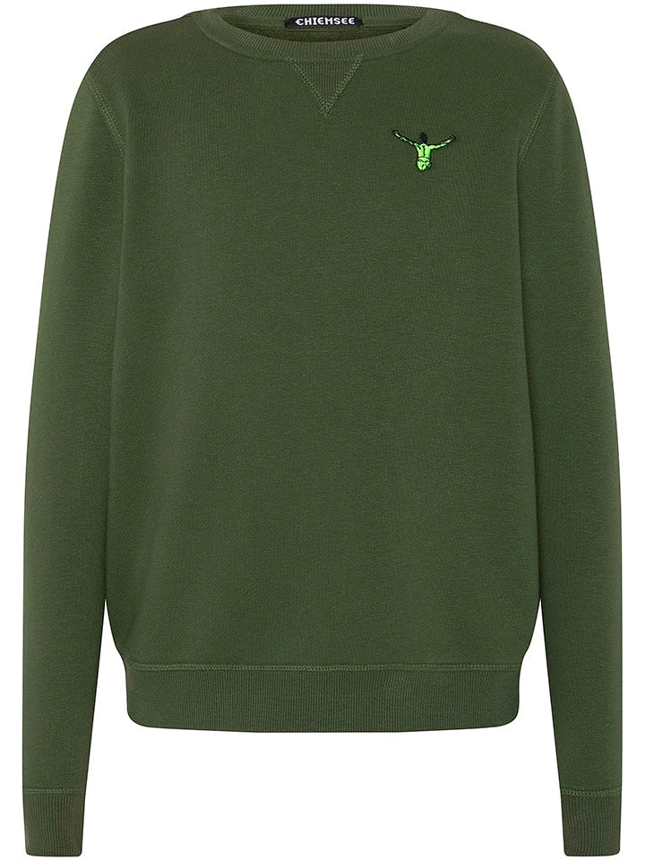 Chiemsee Bluza "Eagle Rock" w kolorze zielonym rozmiar: 146/152