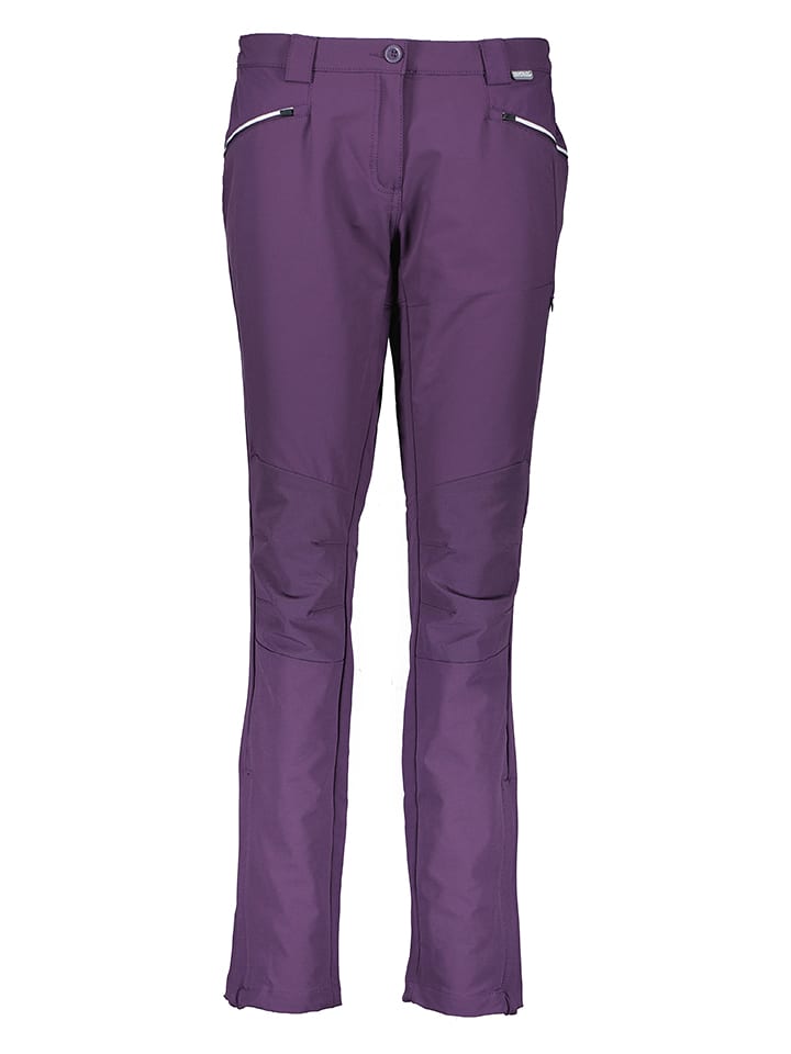 Spodnie turystyczne "Questra III" w kolorze fioletowym