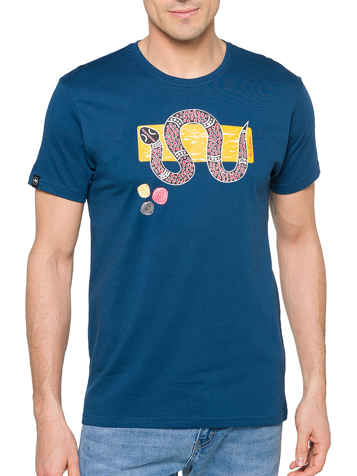 Hot Buttered Koszulka "Taipan" w kolorze granatowym rozmiar: XXL