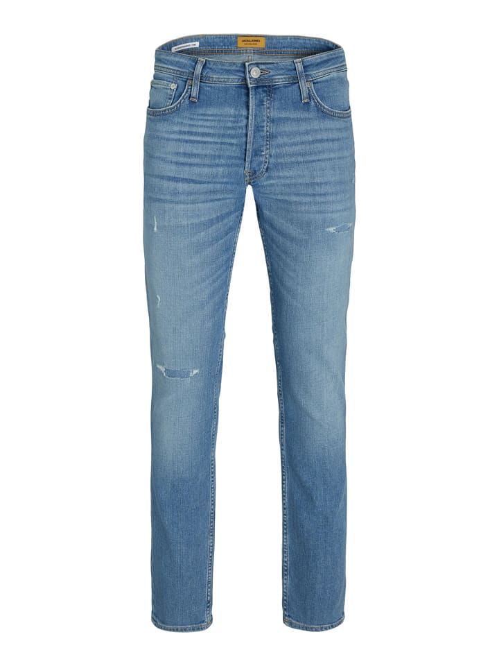 Dżinsy "Tim" - Regular fit - w kolorze błękitnym