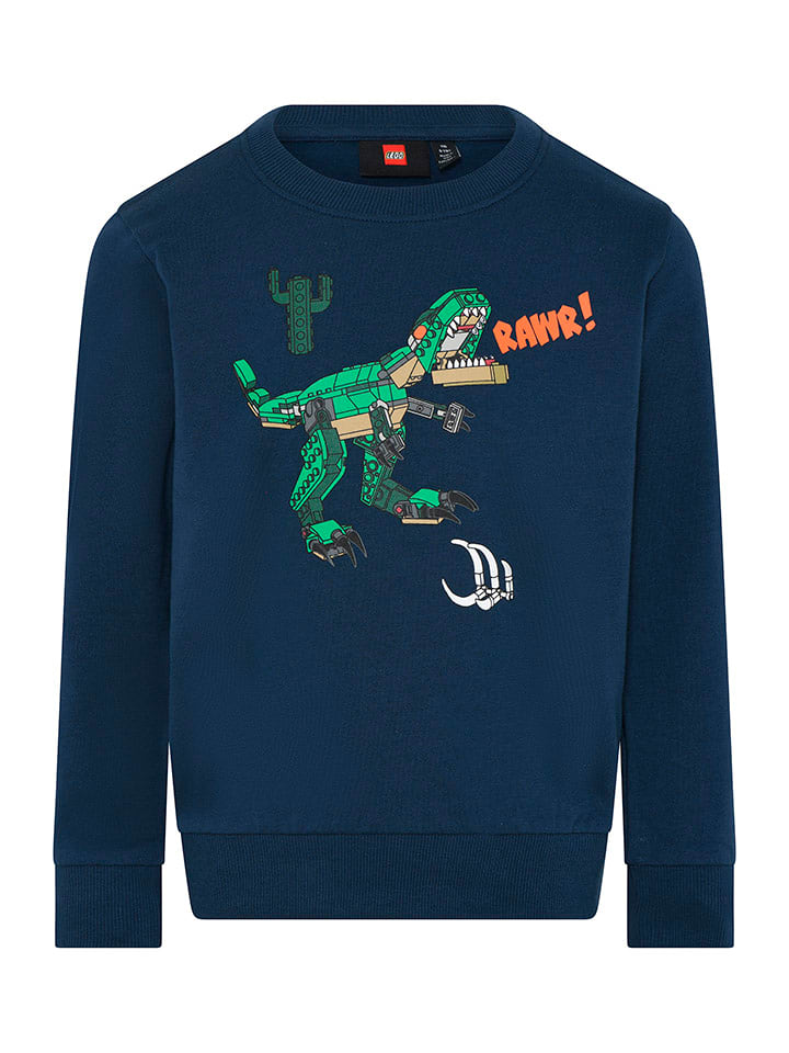 LEGO Bluza "LEGO Iconic" w kolorze granatowym rozmiar: 128