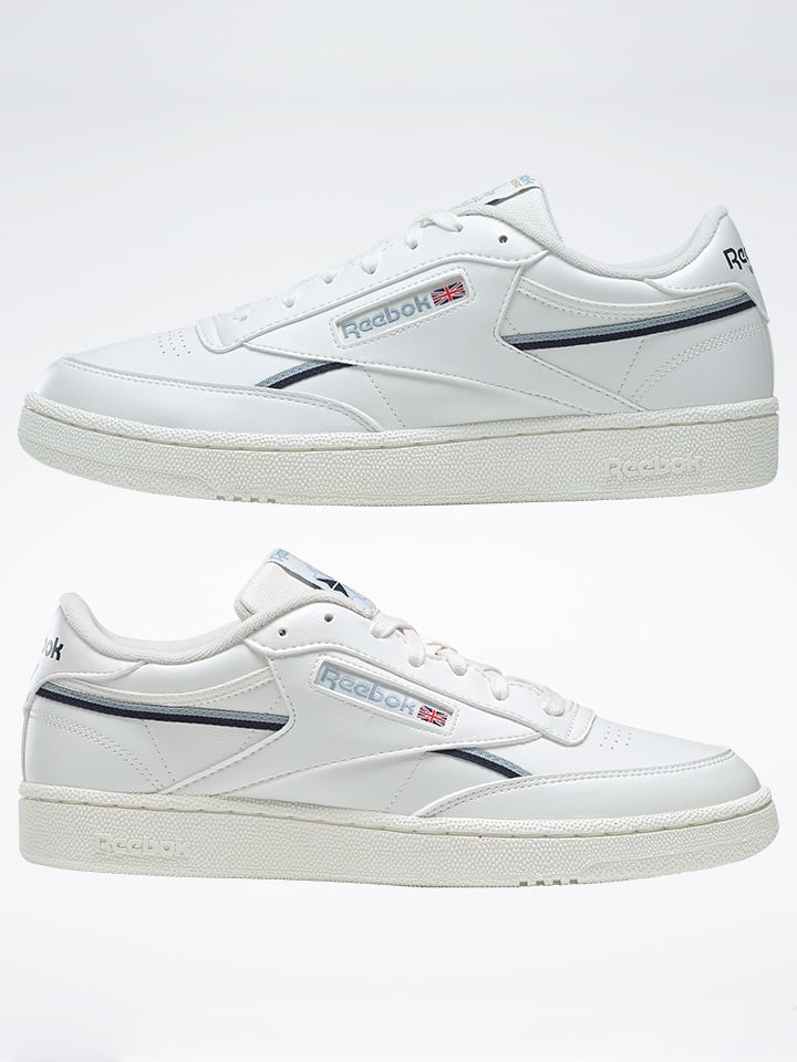 Reebok Skórzane sneakersy "Club C 85" w kolorze kremowym rozmiar: 42