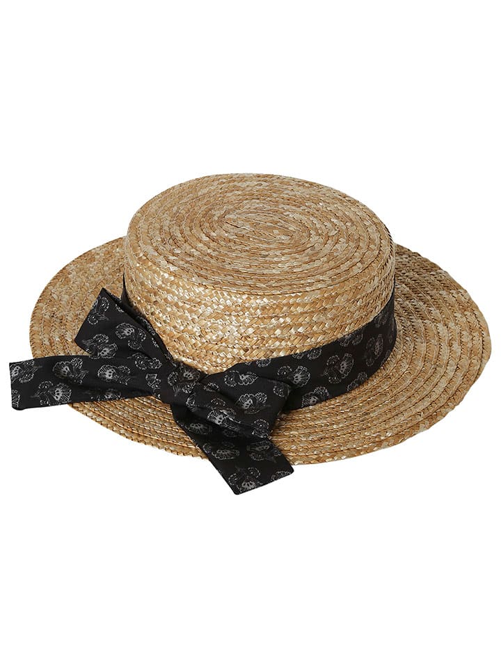 vertbaudet Kapelusz w kolorze beżowym rozmiar: 104-116