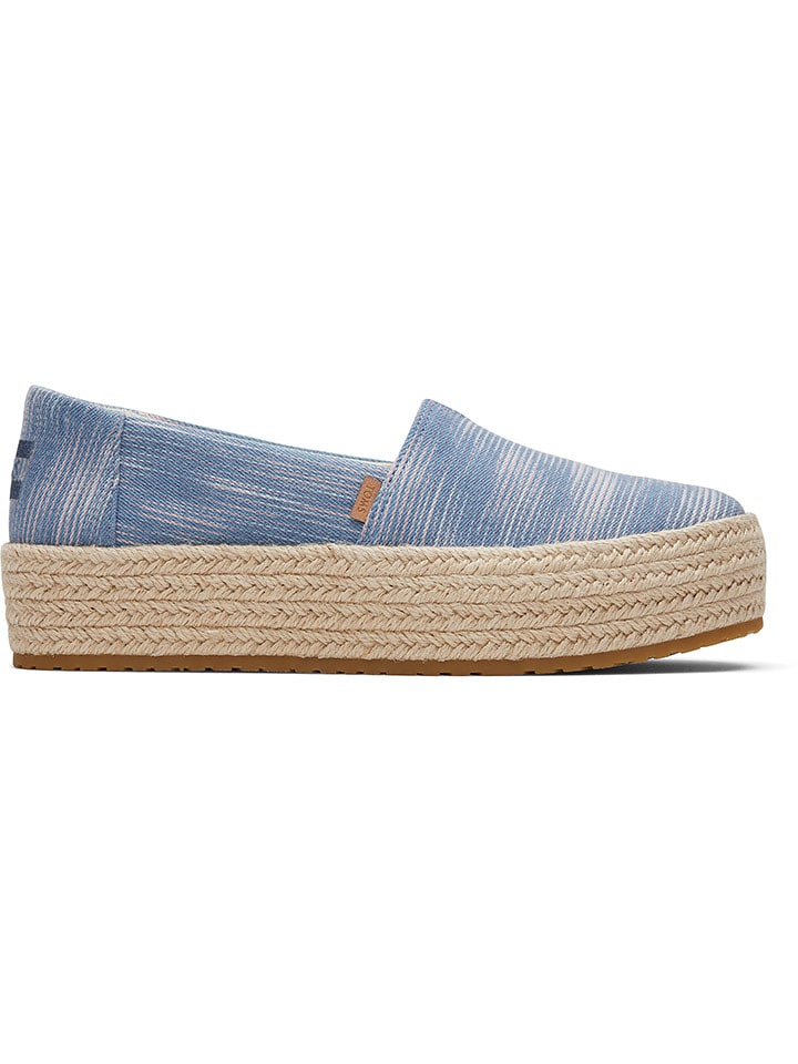 TOMS Espadryle w kolorze błękitnym rozmiar: 36