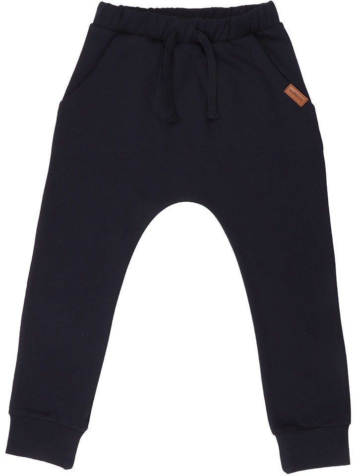 Walkiddy Spodnie dresowe w kolorze czarnym rozmiar: 140