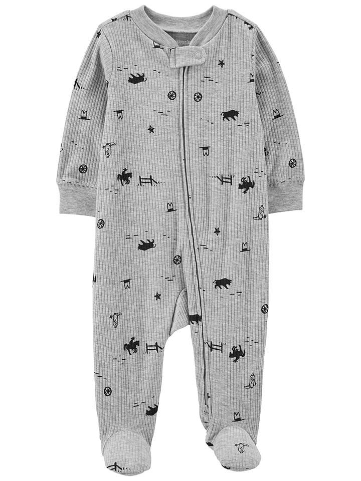 carter's Śpioszki w kolorze szarym rozmiar: 62