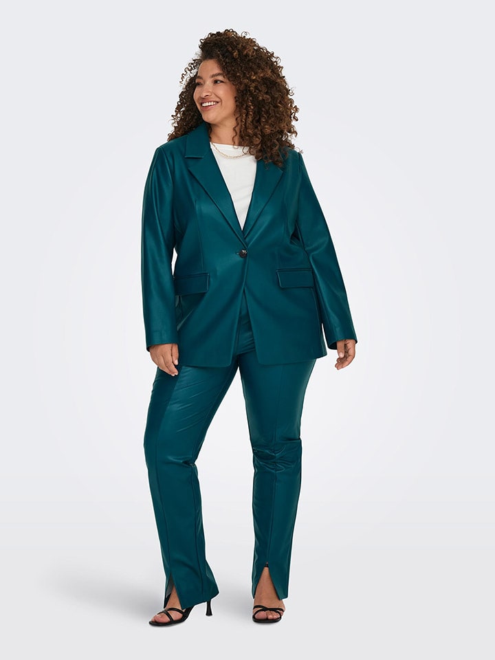 ONLY Carmakoma Blezer w kolorze morskim rozmiar: 50/52