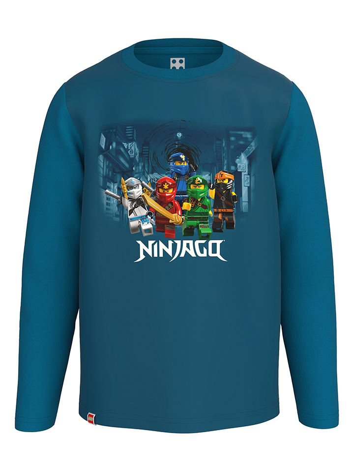 Koszulka w kolorze morskim