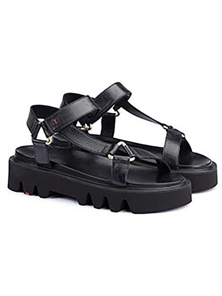 LLOYD Skórzane sandały w kolorze czarnym rozmiar: 41