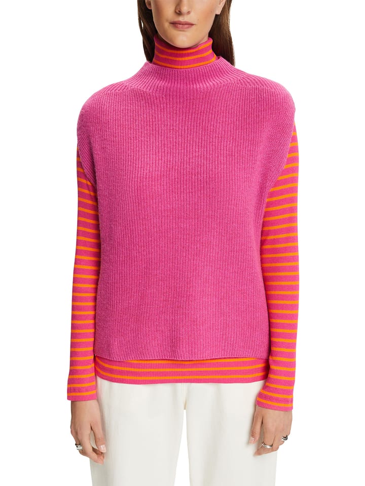 ESPRIT Bezrękawnik w kolorze różowym rozmiar: S