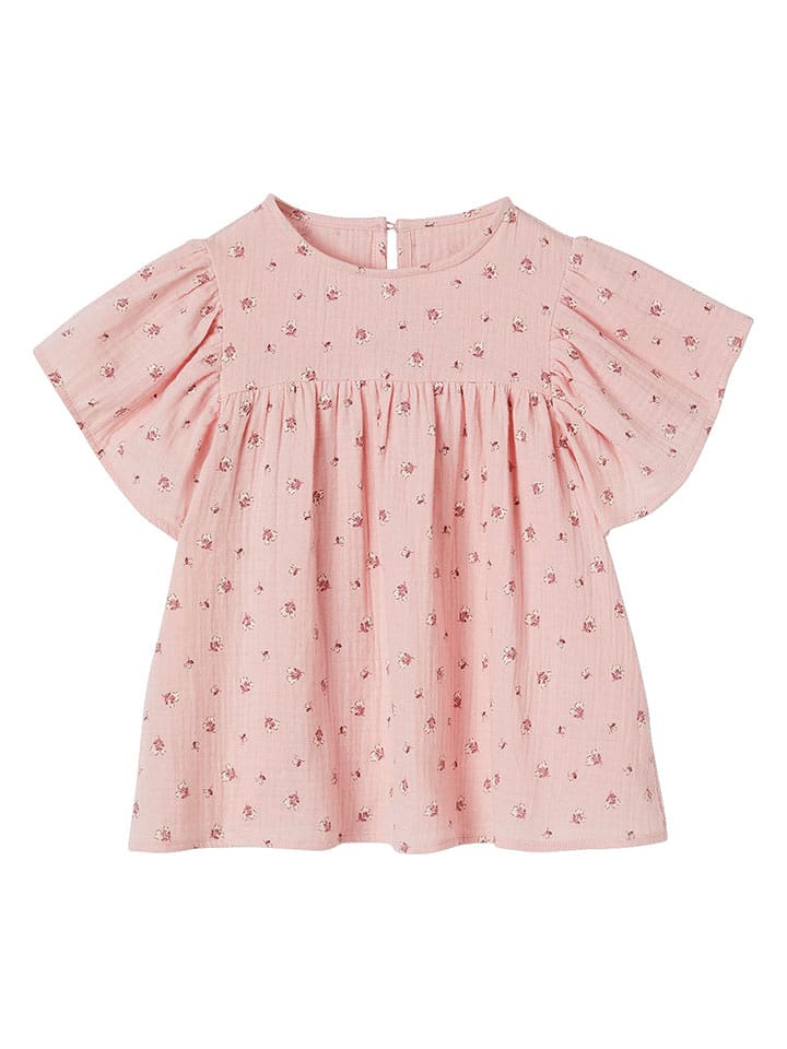 vertbaudet Bluzka w kolorze jasnoróżowym rozmiar: 122