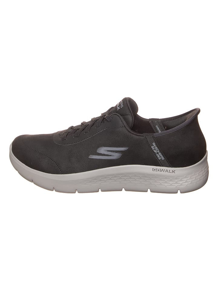 Skechers Sneakersy "Go Walk Flex - Smooth Motion" w kolorze czarnym rozmiar: 45